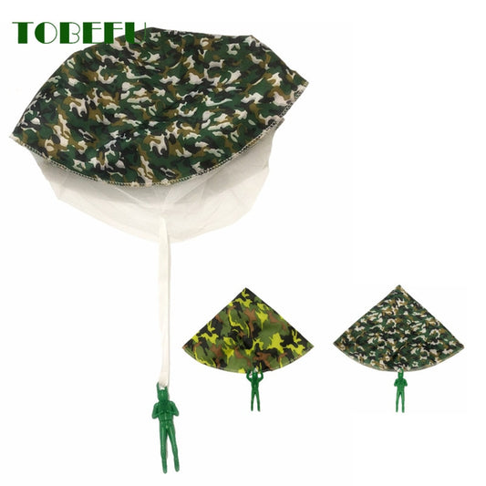 TOBEFU Hand Throwing Mini Soldier Parachute Toys For Kids Fun Play Outdoor Sports Game Children's Educational Gifts