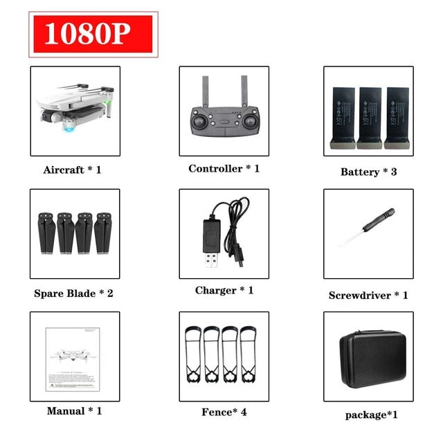 New S161 drone 4k HD dual lens 1080P WIFI fpv drone visual positioning high maintenance drone with camera rc quadcopter