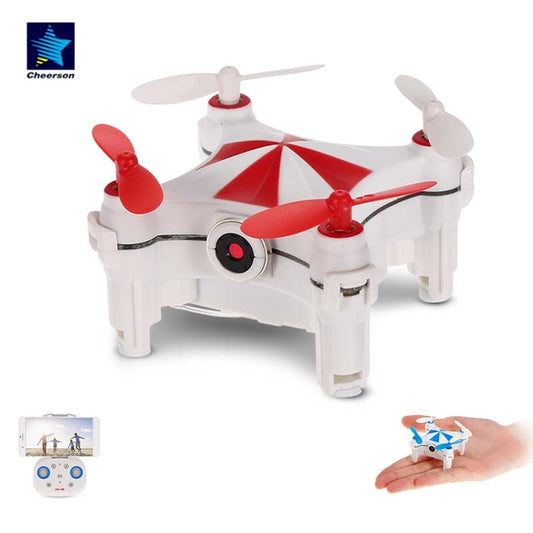 Cheerson CX-OF Mini Drone With Camera Wifi FPV Optical Flow Gravity Sensor 360° Flip Quadcopter For Kids Gifts RC Helicopter