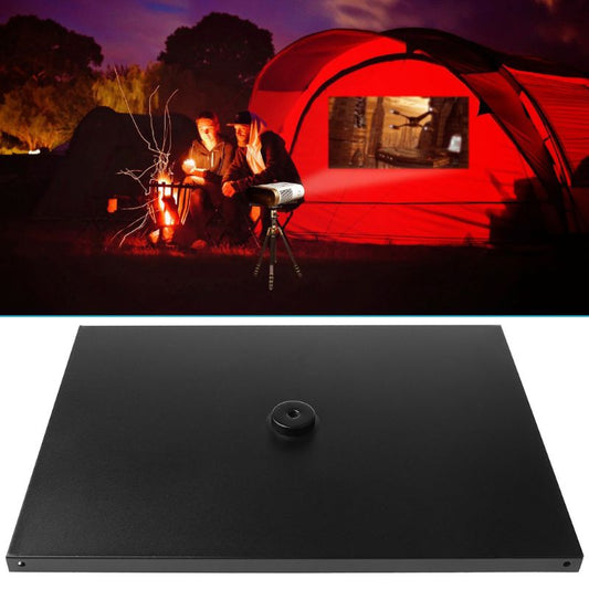 Laptop Notebook Pallet Projector Tray Holder for 1/4" to 3/8" Screw Tripod Stand Mount for Stage Meeting Room Classroom Lecture
