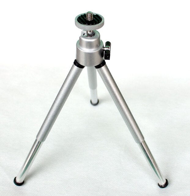 Portable Mini Travel Flexible Table Tripod Stands Holder Phone Clip For Phone