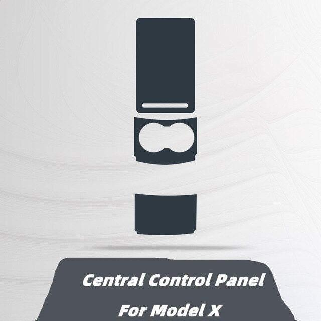 for Tesla model 3 S X Car accessories Central control navigation protection sticker for model3 Dcoration transparent film