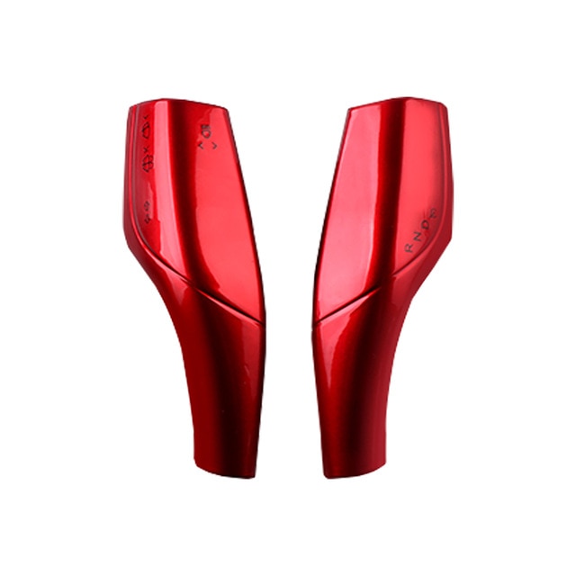 wiper gear lever gear decorative stickers Cover Carbon Fiber Pattern For Tesla Model 3 Model Y