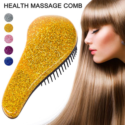 Hot Beautiful Anti-static Straight Hair Massage Comb Magic Styling Salon Health Care Comb Brush HY99 JY28