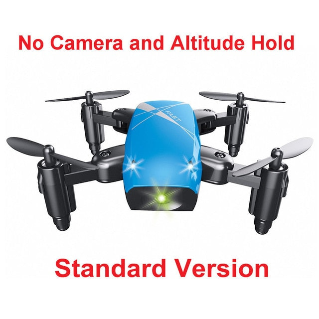 S9HW RC Drone With Camera HD S9 No Camera Foldable Mini Quadcopter Altitude Hold Helicopter WiFi FPV Micro Pocket Dron Aircraft