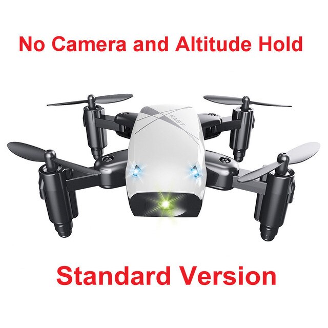 S9HW RC Drone With Camera HD S9 No Camera Foldable Mini Quadcopter Altitude Hold Helicopter WiFi FPV Micro Pocket Dron Aircraft