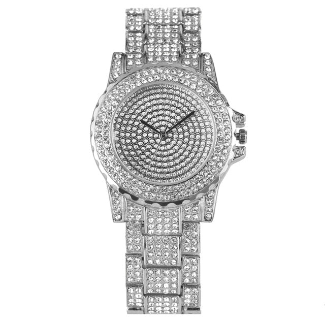 Women's Luxury Rhinestone Watches Lady Dress Women watch Bling Diamond Bracelet ladies Crystal Band Quartz Jewelry Wristwatches
