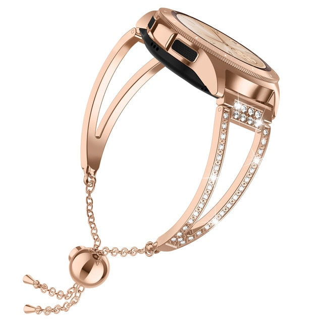 Watch 42mm Band Women Bling Jewelry Bracelets for 20mm Quick Release Strap For Samsung Galaxy Watch 42mm/Galaxy Watch Active 40m