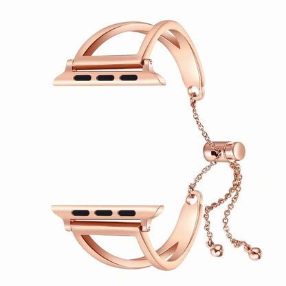 Women Fashion Jewelry Pendant Watch Band for Apple Watch 38 40mm 42 44mm Stainless Steel Strap for iWatch Band Series 5 4 3 2 1
