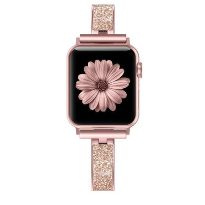 For Apple Watch Band 40mm 44mm Series 5 Slim Replacement Wristband Jewelry Women For iWatch Series 4 3 2 1 38mm 42mm