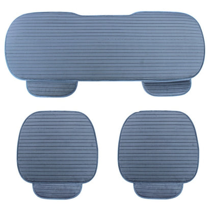 Car Seat Cover Front Rear Flocking Cloth Cushion Non Slide Auto Accessories Universa Seat Protector Mat Pad Keep Warm in Winter