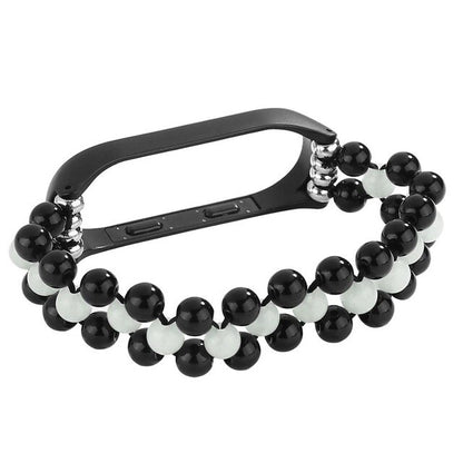 Womans Wrist Bracelet For Xiaomi Miband 4 3 Strap Agate Crystal Jewelry Style montre femme Wriststrap Correas De Reloj Miband 4
