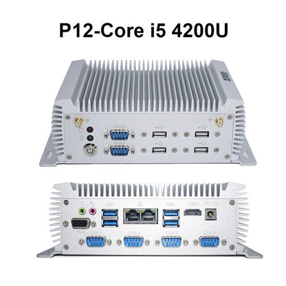 Intel Core i5 8250u Quad Core minipc dual nuc i7 5500U Windows 10 Linux Industrial Computer COM HDMI VGA j1900 Thin Client