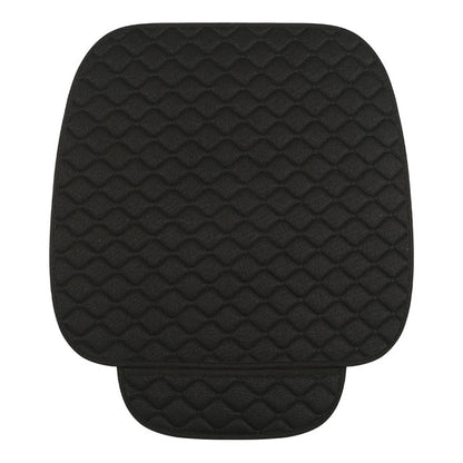 Linen Flax Car Seat Cover Protector Front Seat Back Cushion Pad Mat Auto Front Automotive interior Styling Truck SUV or Van