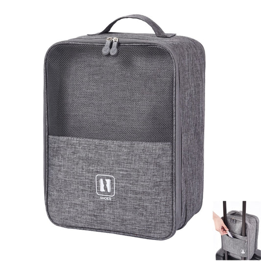 2020 Black Gray Portable Shoe Bag for travel Waterproof storage organizer Fashion suitcase Organizers travel Shoes Storage Bag