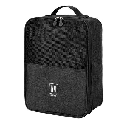 2020 Black Gray Portable Shoe Bag for travel Waterproof storage organizer Fashion suitcase Organizers travel Shoes Storage Bag