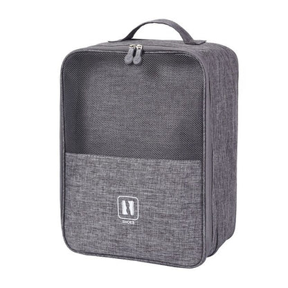 2020 Black Gray Portable Shoe Bag for travel Waterproof storage organizer Fashion suitcase Organizers travel Shoes Storage Bag
