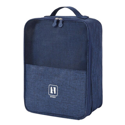 2020 Black Gray Portable Shoe Bag for travel Waterproof storage organizer Fashion suitcase Organizers travel Shoes Storage Bag