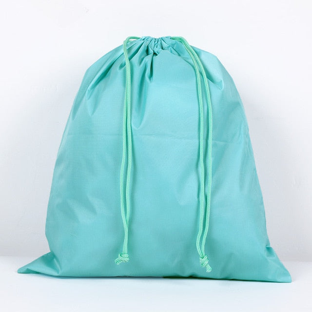 Colorful Waterproof Drawstring Shoes Underwear Travel Sport Storage Bags Nylon Bags Organizer Clothes Packing