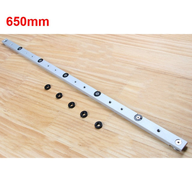 Aluminium alloy T-tracks Slot Miter Track And Miter Bar Slider Table Saw Miter Gauge Rod Woodworking Tools DIY