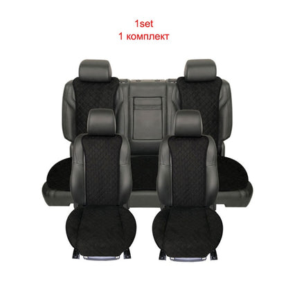 ROWNFUR New Seat Cover Universal Car Accessories Four Seasons Car Seat Cover For Front Back Seat Covers Car Interior Accessories