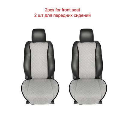 ROWNFUR New Seat Cover Universal Car Accessories Four Seasons Car Seat Cover For Front Back Seat Covers Car Interior Accessories