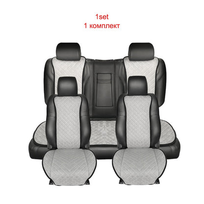 ROWNFUR New Seat Cover Universal Car Accessories Four Seasons Car Seat Cover For Front Back Seat Covers Car Interior Accessories