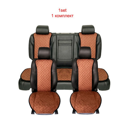 ROWNFUR New Seat Cover Universal Car Accessories Four Seasons Car Seat Cover For Front Back Seat Covers Car Interior Accessories