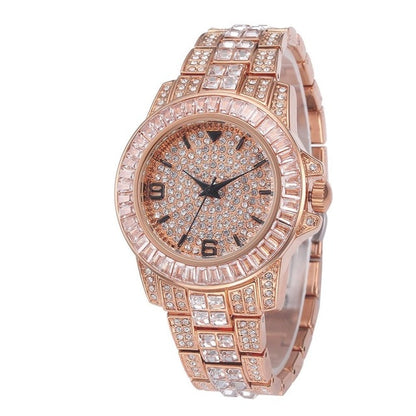 Hip Hop Micro Paved AAA Cubic Zirconia Bling Iced Out Men Gold Bracelet Watch Band Link Chain Bracelets Bangles for Men Jewelry