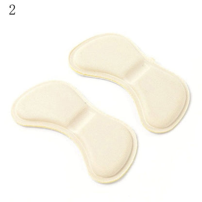 Fashion 2pcs Practical Sticky Fabric Shoes Back Heel Inserts Insoles Pads Cushion Liner Grips High Quality Braces & Supports