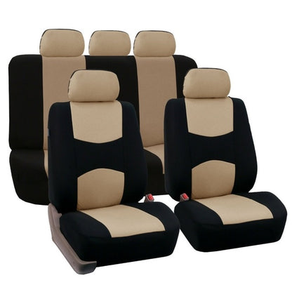 AUTOYOUTH Automobiles Seat Covers Full Car Seat Cover Universal Fit Interior Accessories Protector Color Gray Car-Styling