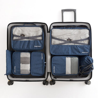 ONEUP 1 Set High-grade Suitcase Organizer Shoes Organizer Set Luggage Organizer Laundry Pouchs packing Set Travel Storage Bag