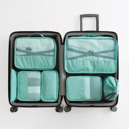 ONEUP 1 Set High-grade Suitcase Organizer Shoes Organizer Set Luggage Organizer Laundry Pouchs packing Set Travel Storage Bag