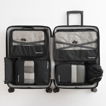 ONEUP 1 Set High-grade Suitcase Organizer Shoes Organizer Set Luggage Organizer Laundry Pouchs packing Set Travel Storage Bag