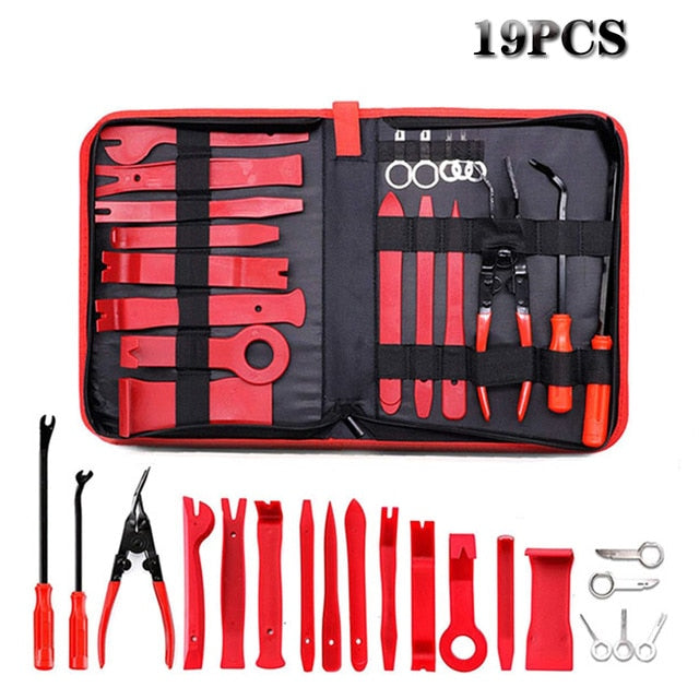 Hand Tool Kit Pry Disassembly Tool Interior Door Clip Panel Trim Dashboard Removal Tool Auto Car Opening Repair Tool Set