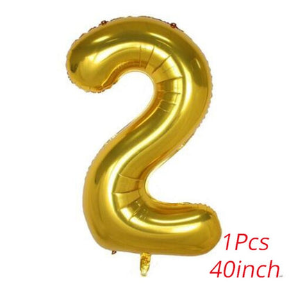 Gold Party Disposable Tableware Set Party Paper Cups Plates Straws Banner Latex Balloons Birthday Party Decoration Kids Supplies