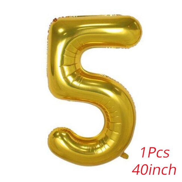 Gold Party Disposable Tableware Set Party Paper Cups Plates Straws Banner Latex Balloons Birthday Party Decoration Kids Supplies