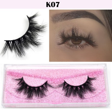 Visofree Eyelashes 3D Mink Lashes natural handmade  volume soft lashes long eyelash  extension real mink eyelash for makeup E01