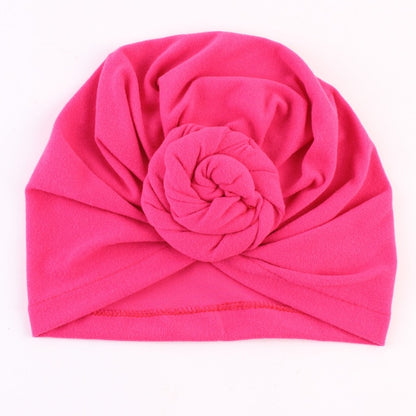 New Mommy And Me Cotton Blend Handmade Hat Women Caps Baby Girls Turban Hats Twist Knot Headwear Hair Accessories