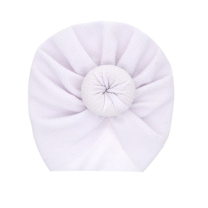 New Mommy And Me Cotton Blend Handmade Hat Women Caps Baby Girls Turban Hats Twist Knot Headwear Hair Accessories