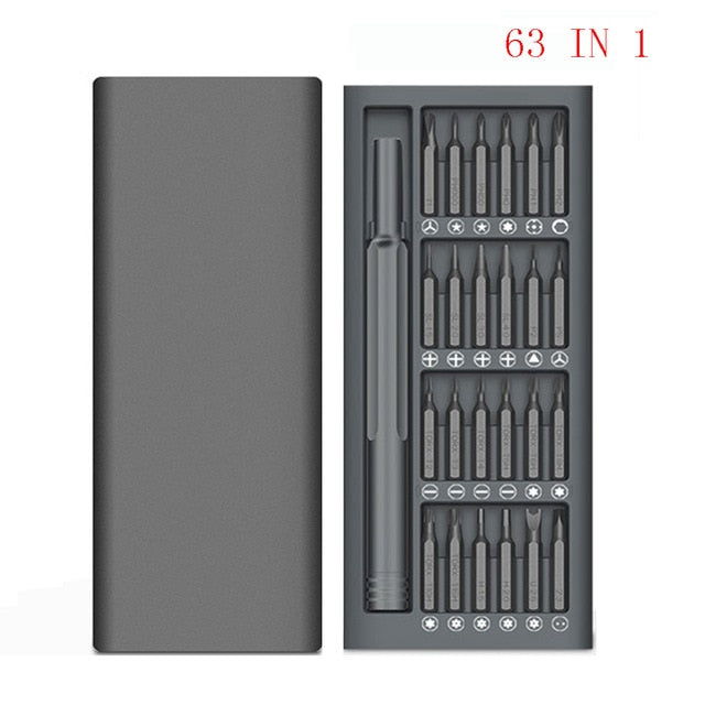 Hand Tool Set 115 in 1 Screwdriver Set Magnetic Screwdriver Bit Torx Multi Mobile Phone Repair Tools Kit Electronic Device