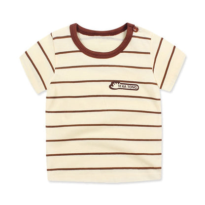 Unini-yun New Summer Baby T Shirt for Girls Kids Clothes Short Sleeve Cartoon T-Shirt Baby Girl Tops Tee Toddler Girl Clothes