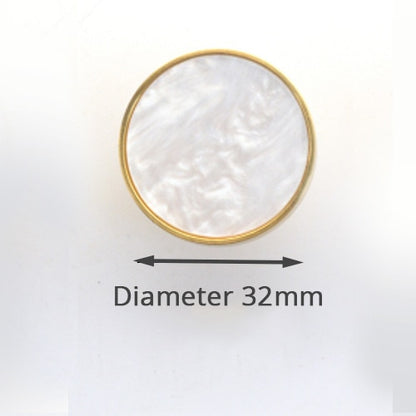 KAK Brass Hooks Shell Nordic Pastoral Gold Cabinet Knobs Bathroom  Kitchen Hallway Clothes Wall Hangings Hooks Furniture Knobs