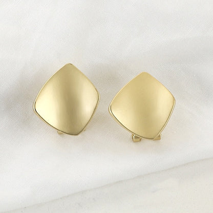 AENSOA Fashion Metal Statement Earrings 2020 Gold Color Geometric Earrings For Women Hanging Dangle Earring Earring  Jewelry