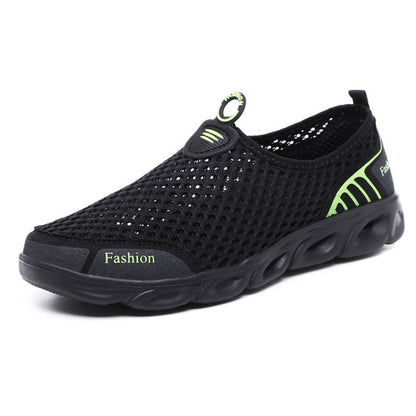 Men Casual Shoes Sneakers Fashion Light Breathable Summer Sandals Outdoor Beach Vacation Mesh Shoes Zapatos De Hombre Men Shoes