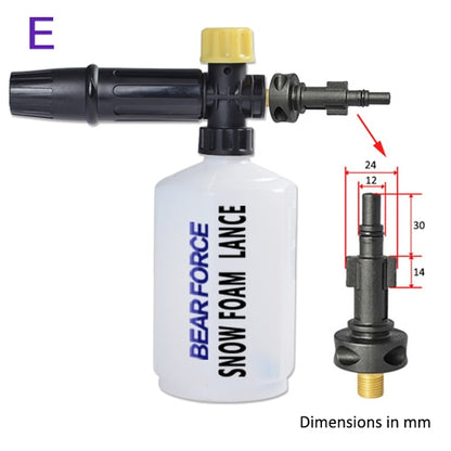 Car Wash Foam Gun Nozzle foam cannon foam generator for Karcher Kranzle Interskol Elitech Huter Gerni Stihl High Pressure Washer