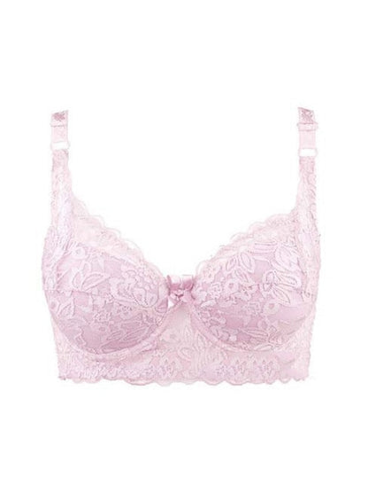 Hot Full cup thin underwear small bra plus size wireless adjustable lace Women's bra breast cover B C D cup Large size Lace Bras
