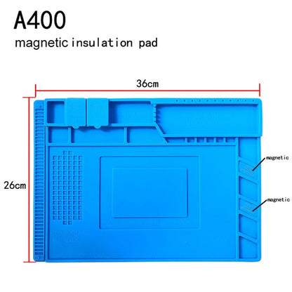 ESD Heat Insulation Working mat Soldering Station Iron Phone Computer Repair Mat Magnetic Heat-resistant BGA  Insulator Platform