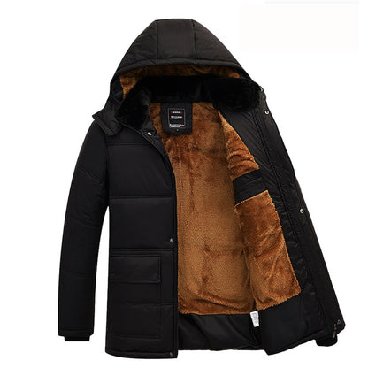 2020 New Men Jacket Coats Thicken Warm Winter Windproof Jackets Casual Mens Down Parka Hooded Outwear Cotton-padded Jacket