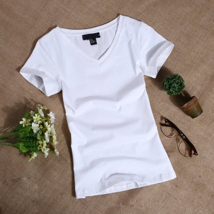 MRMT 2020 Women's T Shirt Women Short Sleeved Slim Solid Color Womens Simple Tee T-Shirt For Female Tshirt